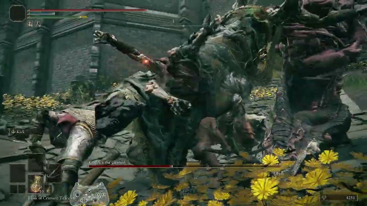 Godrick Kick only