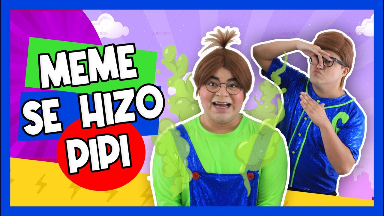 MEME SE HIZO PIPI y HUELE MUY FEO | MIEDO AL BAÑO | LAS TRAVESURAS DE MEME