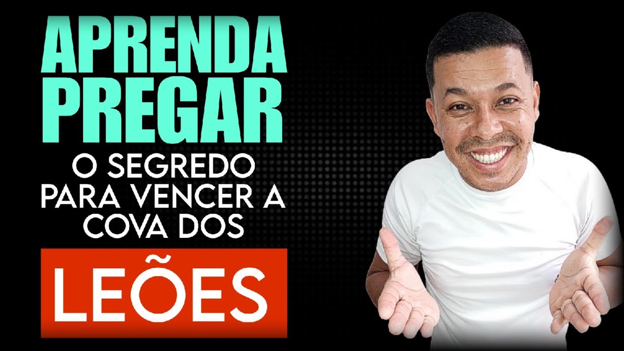 APRENDA PREGAR Daniel na Cova dos LEÕES | DANIEL 6:10-18
