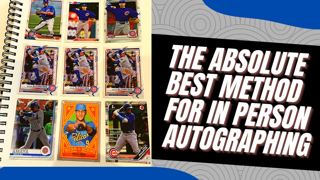 The Absolute Best Method For In Person Autographs