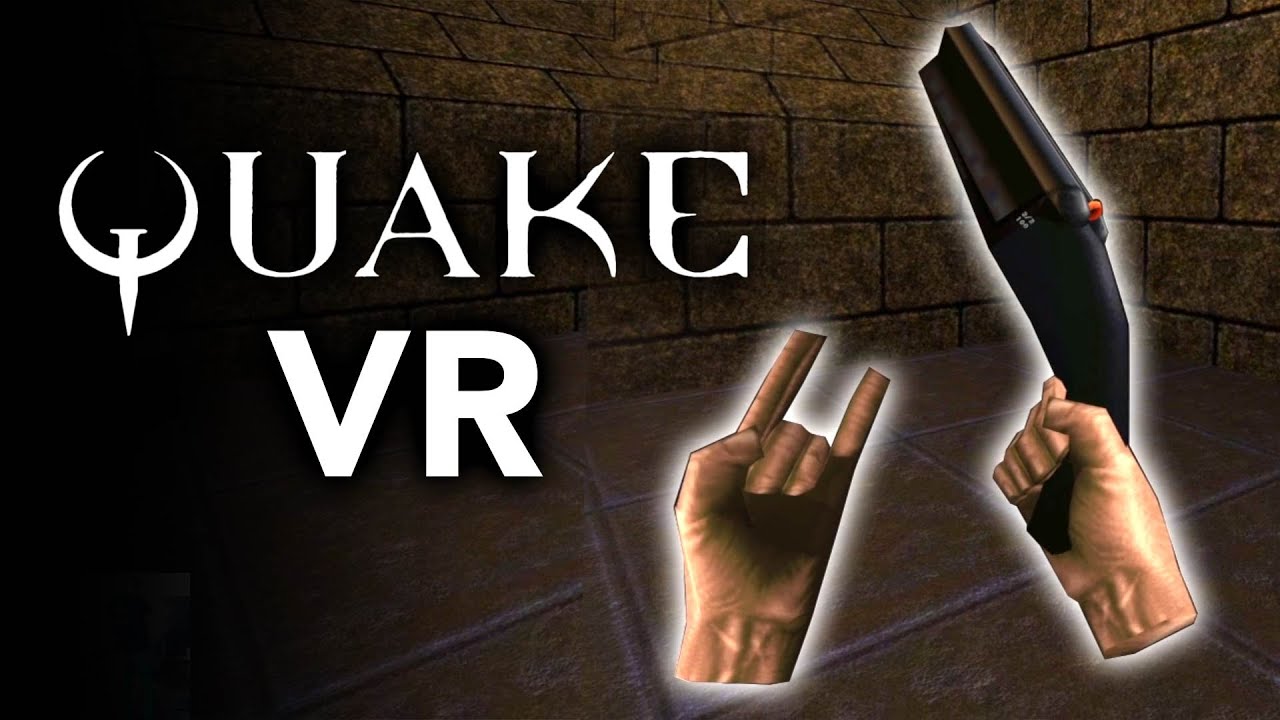 Quake VR - Body Holsters, Finger Tracking, Melee Combat, and more!