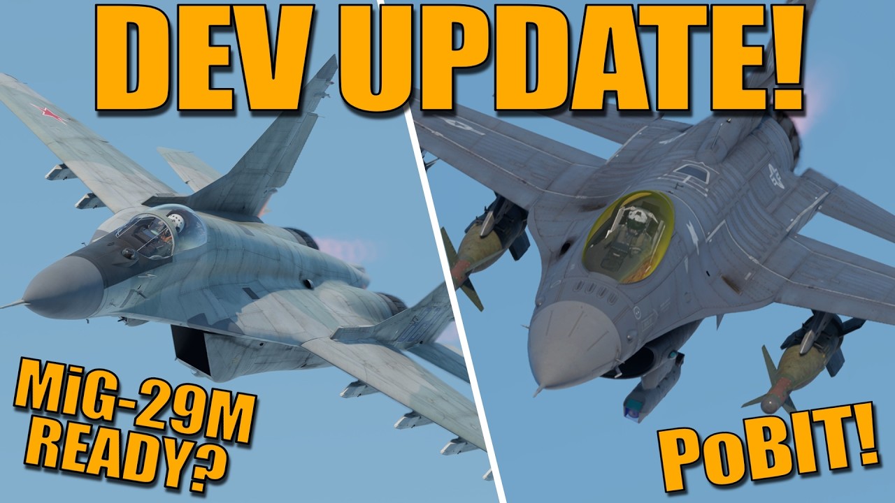 DEV UPDATED! NEW TANK! NEW BOMB! MiG-29M READY? PoBIT ADDED! EITAN READY & MORE! - War Thunder