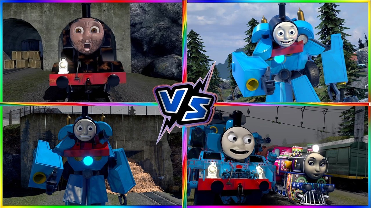 Mutant Train Monster 🆚 Friendly Engine Tiles Hop Showdown Tiles Hop Edm Song#42