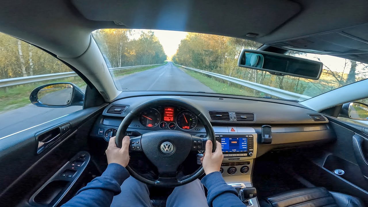 Volkswagen Passat 2.0 TDI 170hp 2006 | POV Drive
