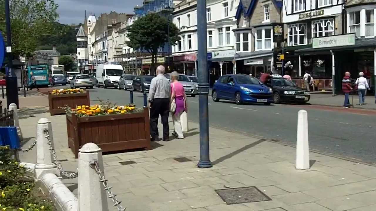 Town Centre, Llandudno, North Wales.