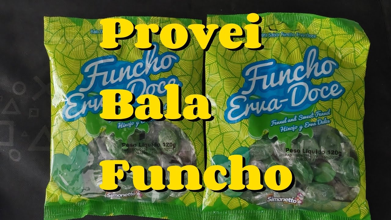 Provei Bala Funcho Erva - Doce 