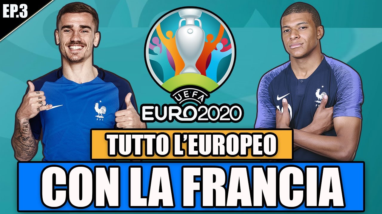 TUTTO L'EUROPEO CON LA FRANCIA NEL 2020!! VIDEO PAZZESCO CON COLPO DI SCENA!! PES 2020 EUROPEO #3