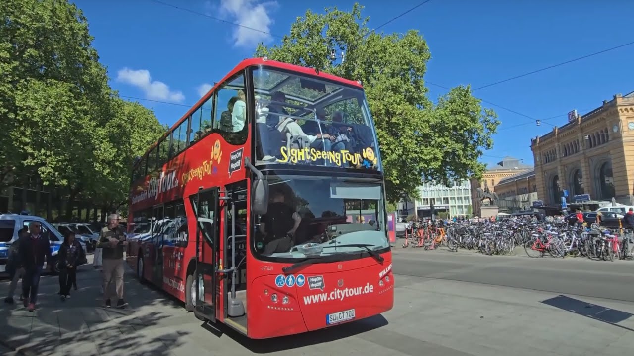 Hannover - Bus City Tour || Germany || Cuộc sống ở Đức