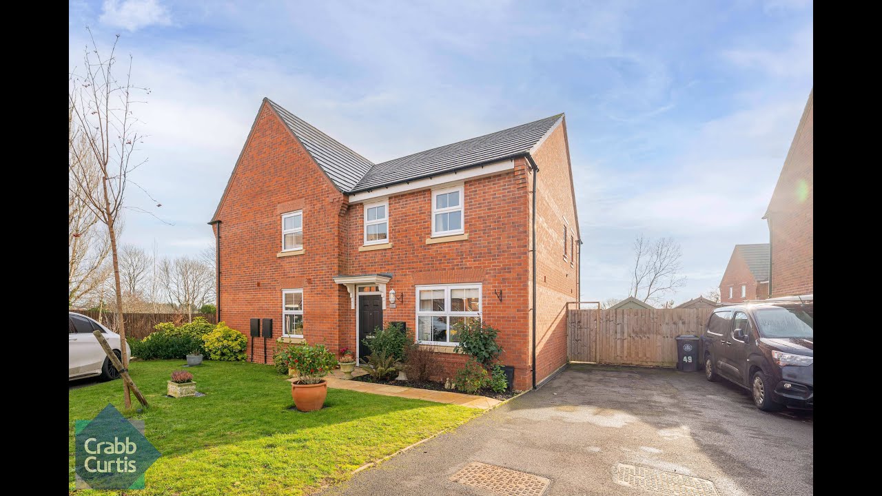 New Listing House For Sale Crabb Curtis -Video Tour Chimney Crescent, Warwickshire #davidwilsonhomes