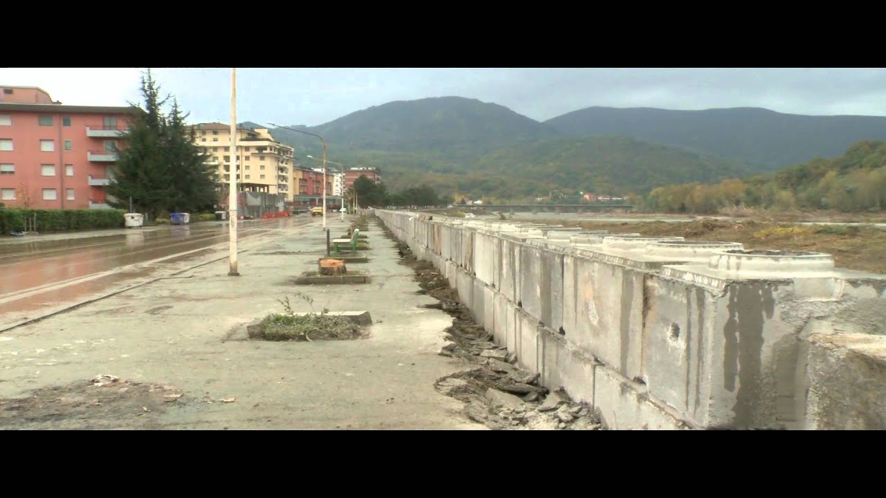 Aulla dopo l'alluvione