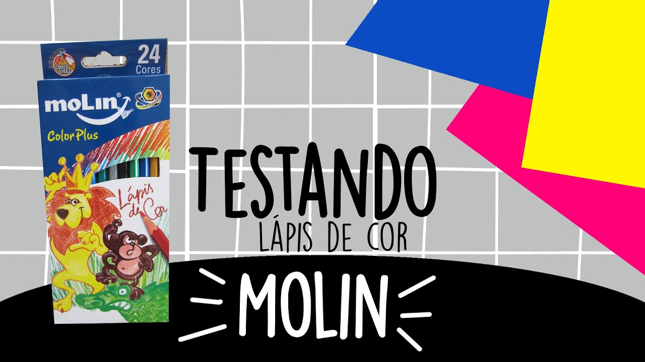 Review Lápis de cor Molin Color Plus 24 cores