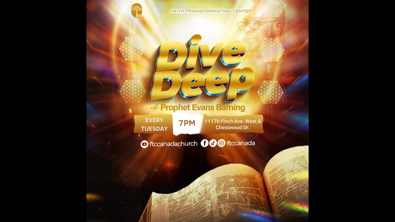 DIVE DEEP | WITH PROPHET EVANS BARNING | FEBRUARY 17TH, 2026