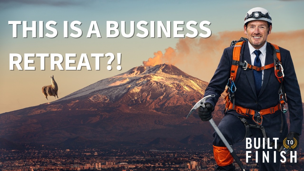 This Isn’t a Normal Executive Retreat… We’re Climbing a Volcano