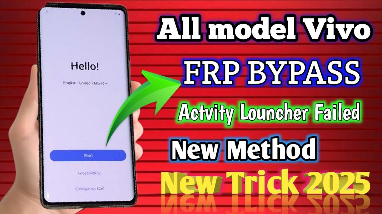 VIVO All Model FRP Bypass Android 14-15.  New Trick 2025 Activity Launcher-