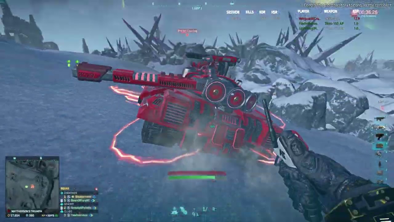 Tonk Destruction - Vanguard Montage - Planetside 2