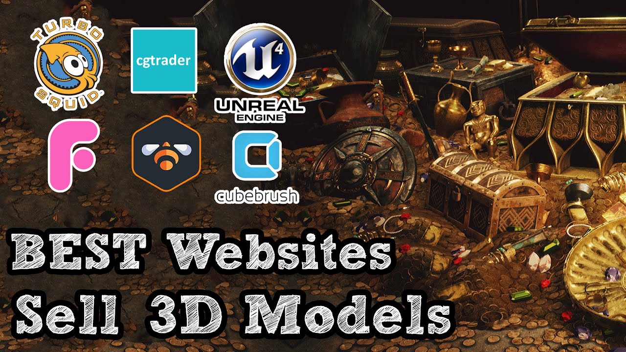 Лучшие сайты для продажи 3D-моделей
