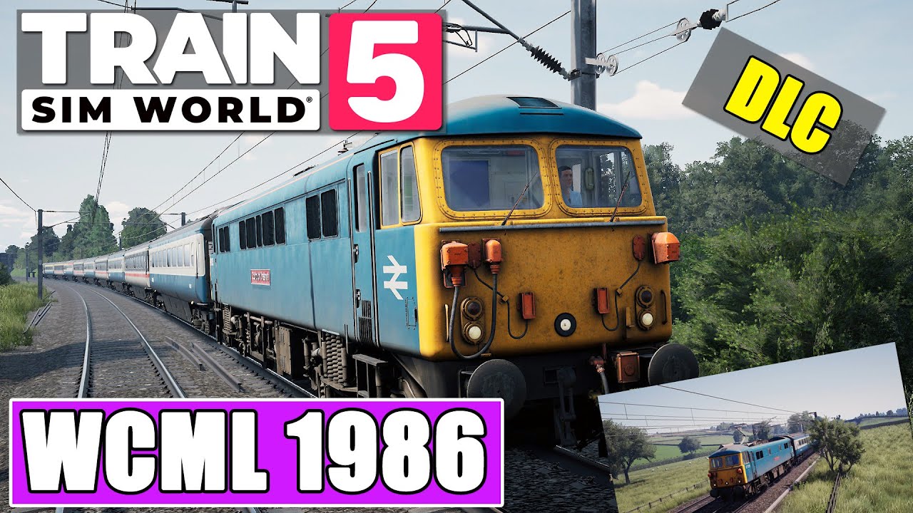 Train Sim World 5 Neue SEHR LANGE STRECKE | TSW5 Preston Carlisle BR Class 87 Gameplay