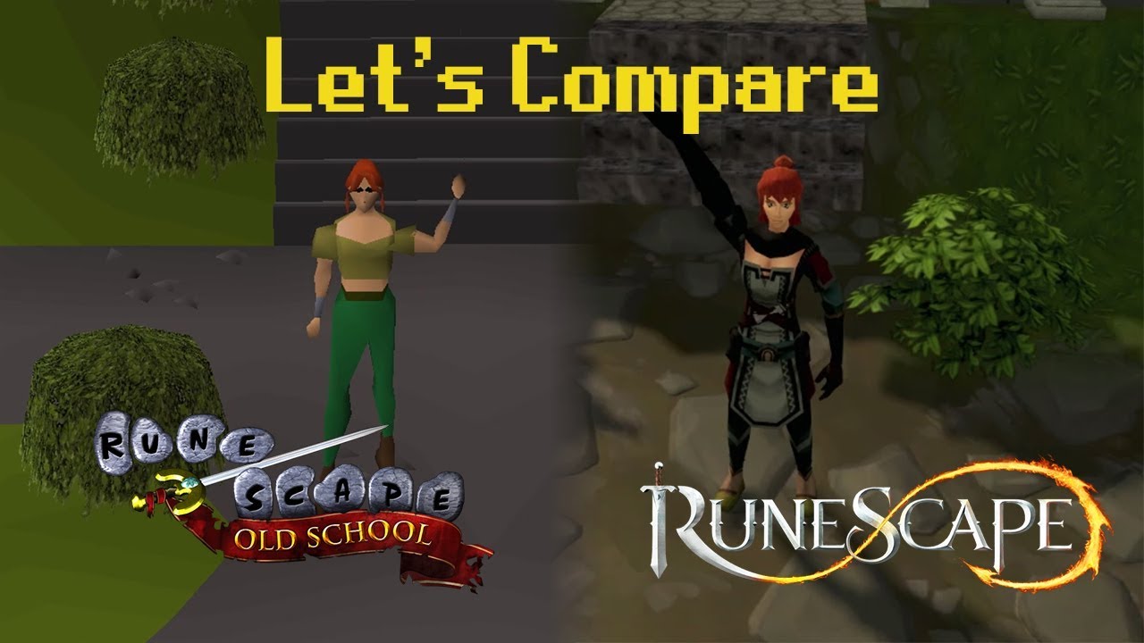 Let's Compare OSRS and RS3 | #1 Oldschool Vs. RS3