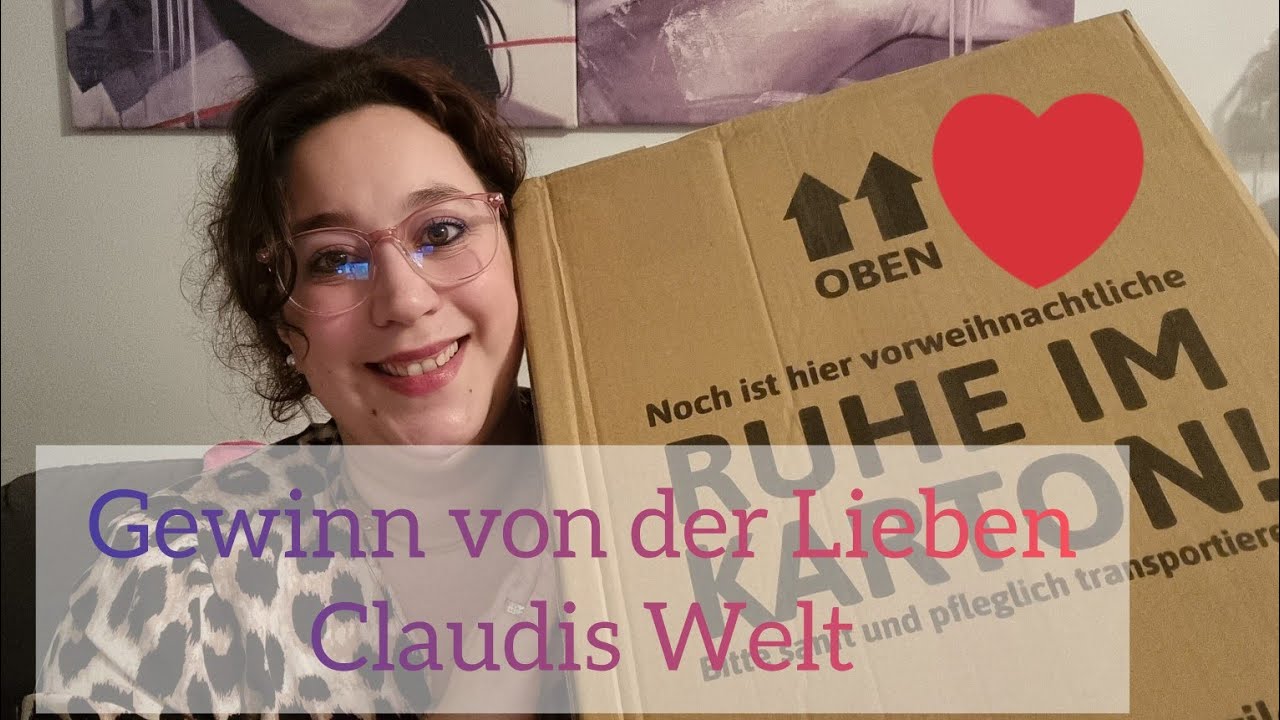 Gewinn😍 Adventskalender von der lieben @ClaudisWelt @ClaudisBunteWelt #unboxing