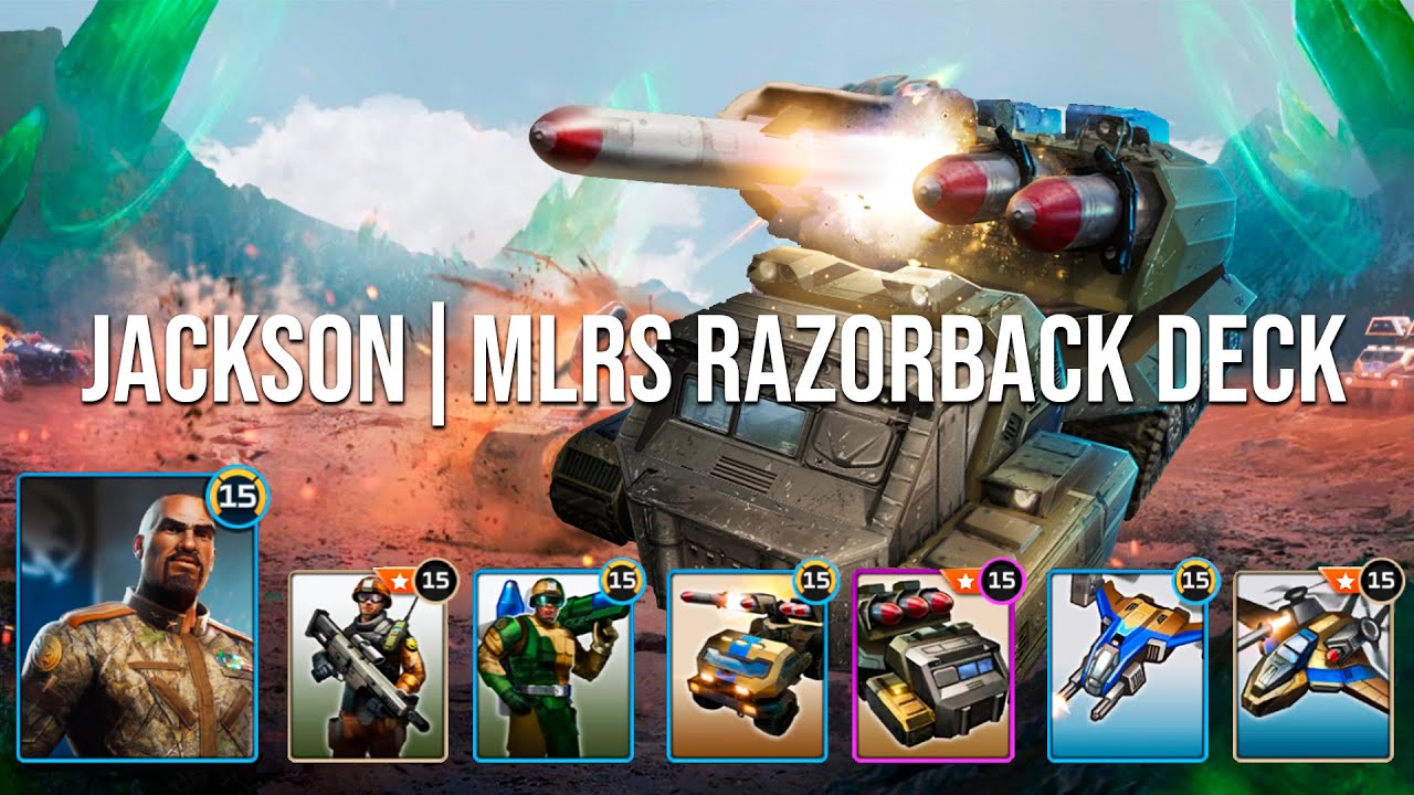 GDI MLRS Razorback 2-2-2 deck | C&C Rivals (Ladder top 20)