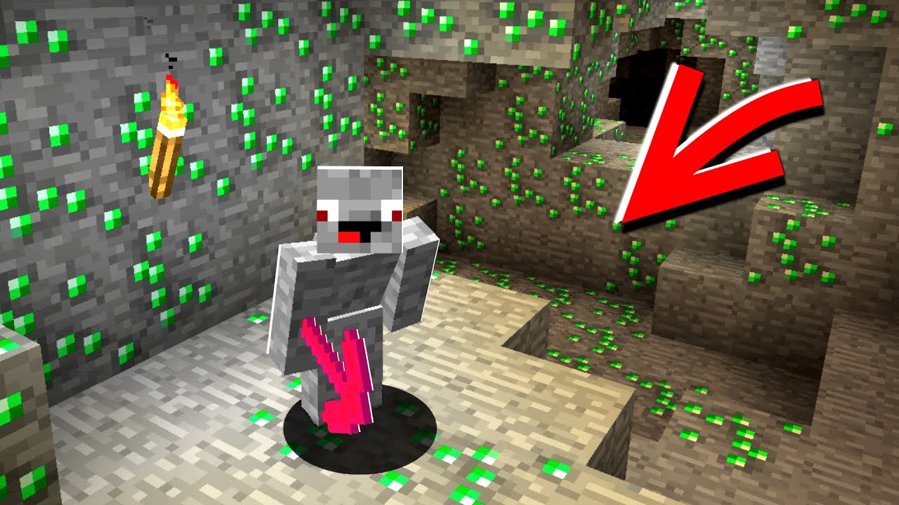 geheime Emerald Höhle 😦 LUCKY BLOCK BEDWARS