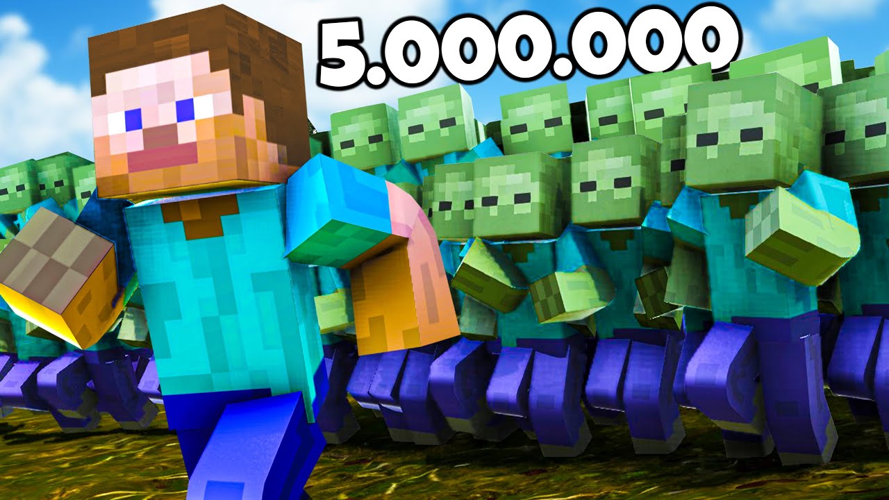 ❄️ 5 MILIONÓW ZOMBIE ATAKUJE MIASTO!?