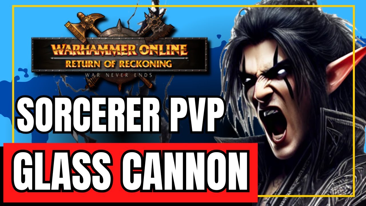 ONLY PVP for EXP! Dark Elf Sorcerer PVP in Warhammer Online Return of Reckoning Gameplay