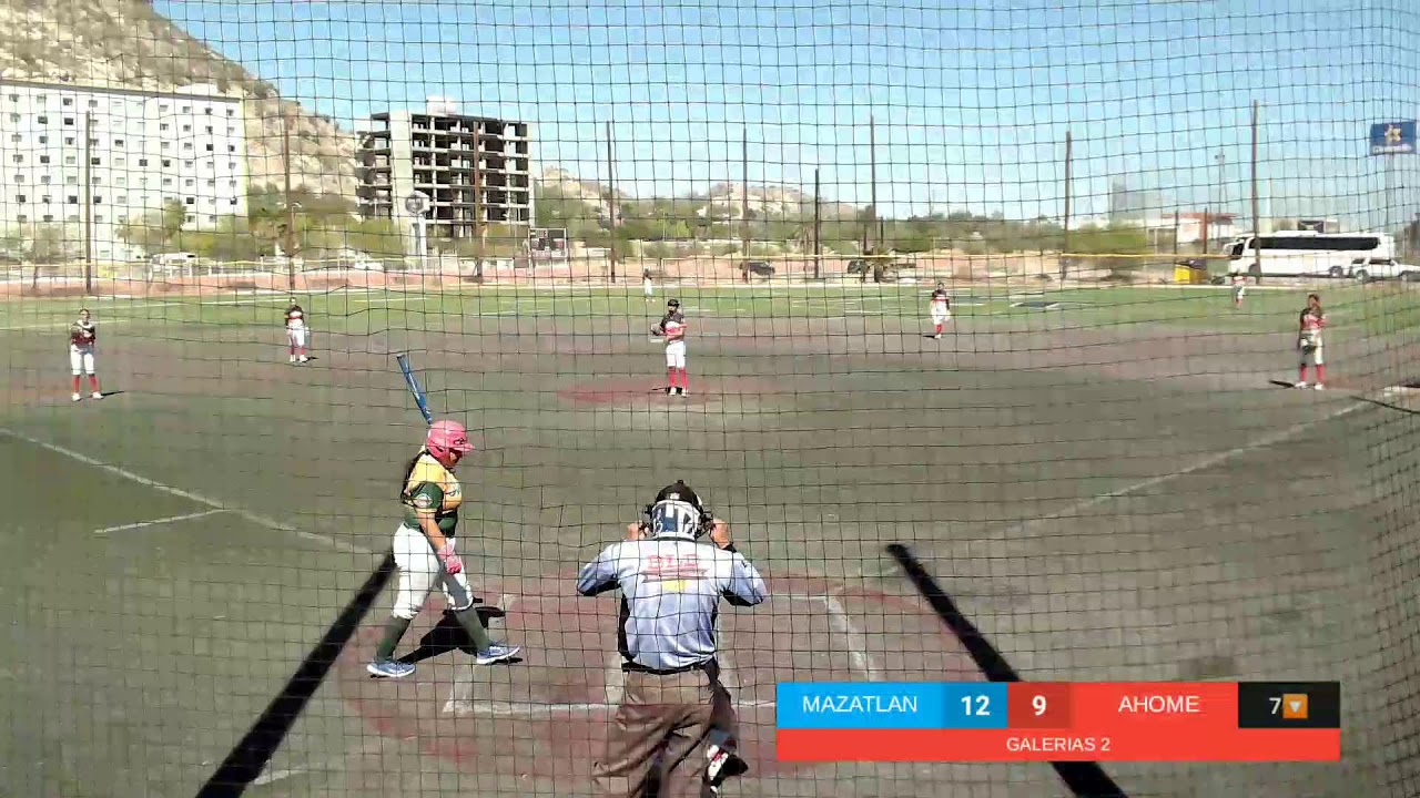 TORNEO PRE MUNDIAL SOFTBOL  GALERIAS 2 REGION IV MAZATLA VS REGION VII AHOME