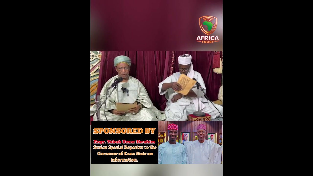 Tafsirin Alƙur’ani daga Fadar Sarkin Kano wanda Sheikh Qaribullah Nasiru Kabara ke gabatarwa.