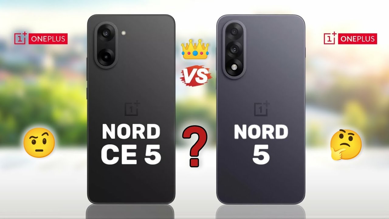 OnePlus Nord 5 vs OnePlus Nord CE 5 - full Comparison || which one buy? 