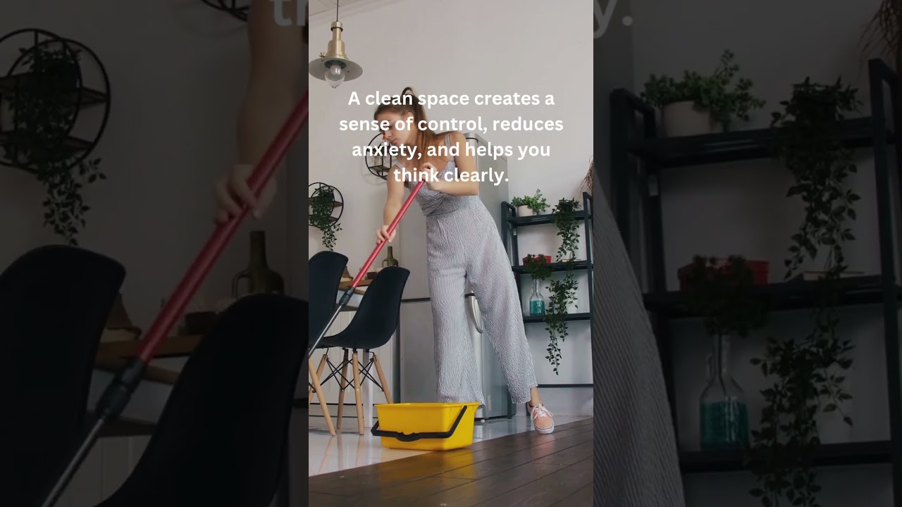 Clean Space, Clear Mind &ndash; The Psychology Behind It#shortsvideos #cleaning #motivation