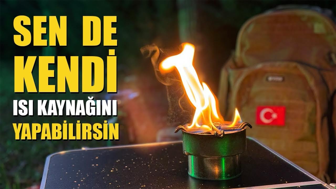 Блиндажная свеча 🏕️🔥Секреты выживания. Забудьте о холоде в палатке