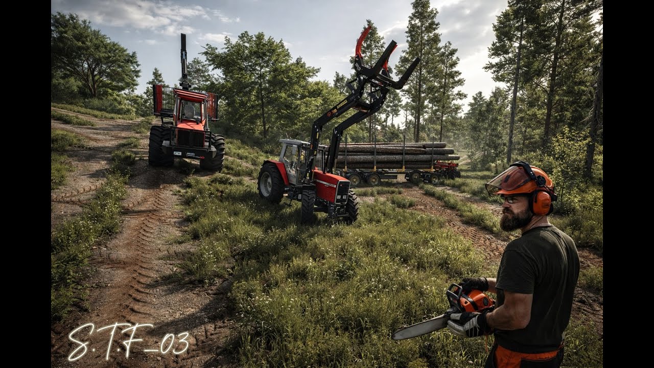 FS25 - Лес Сильверран - Фермерство больше не работает, я становлюсь лесником.