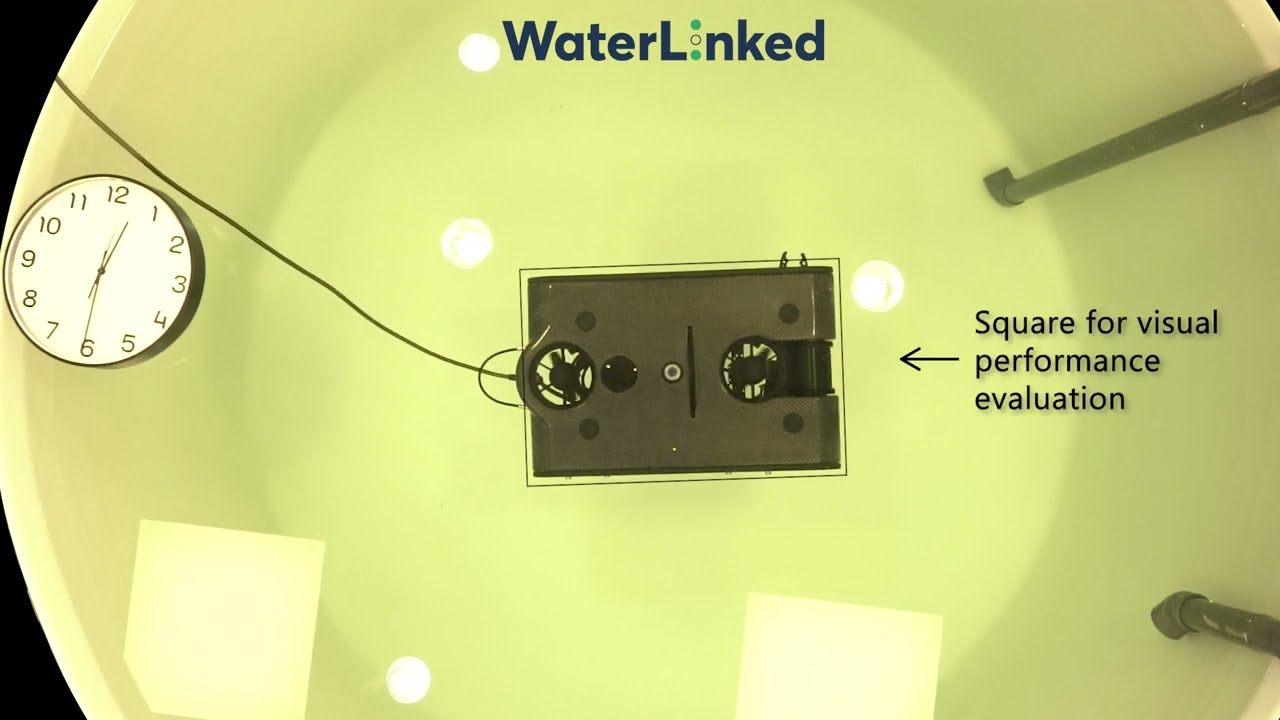 DVL-A50 Station Keeping Demo on a Deeptrekker Pivot ROV