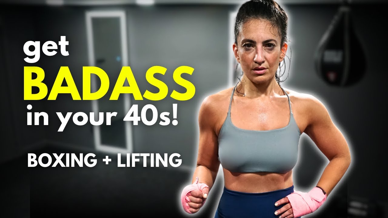 Over 40? This Boxing + Strength Workout Burns Fat FAST