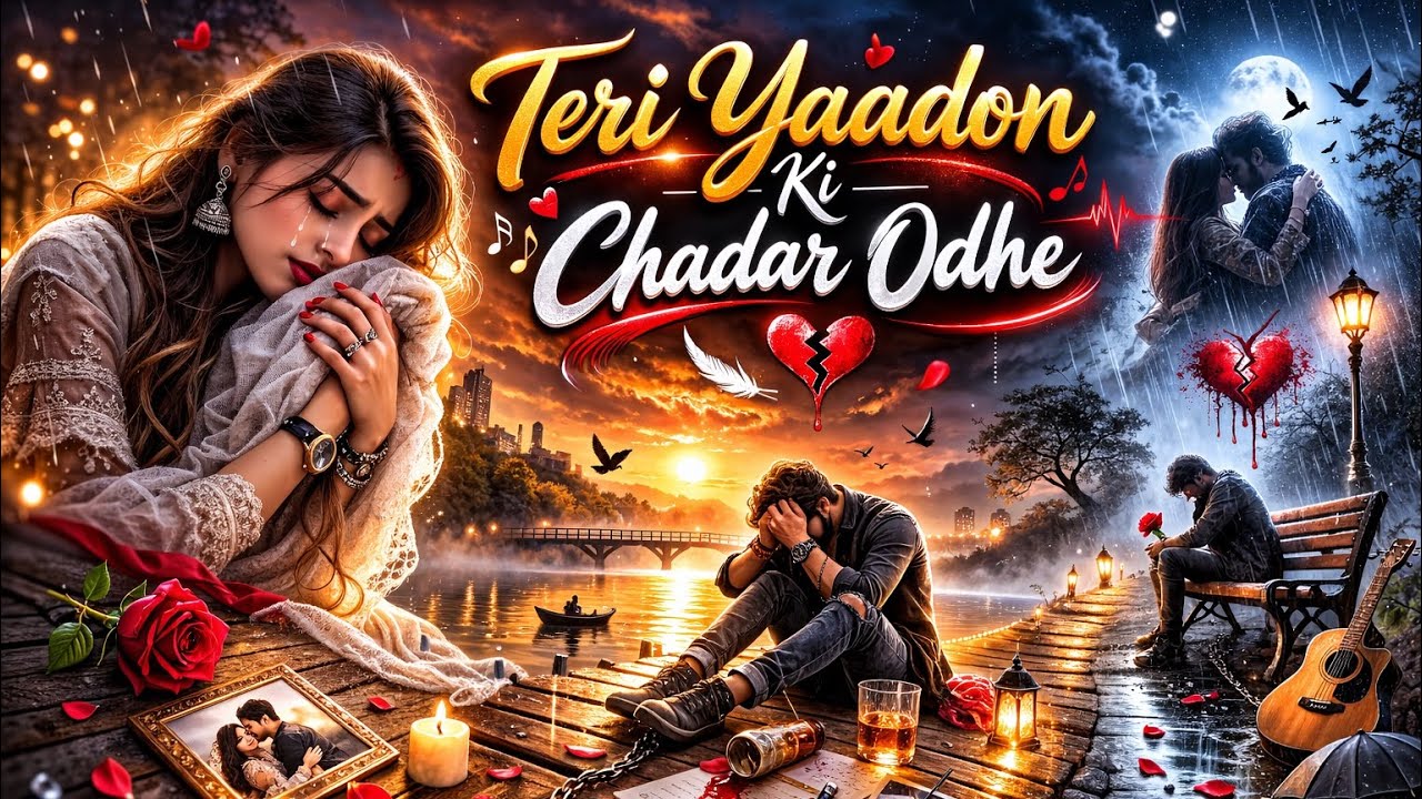 Teri Yaadon Ki Chadar Odhe | तेरी यादों की चादर ओढ़े | Jubin Notiyal New Song | Bollywood Sad Song
