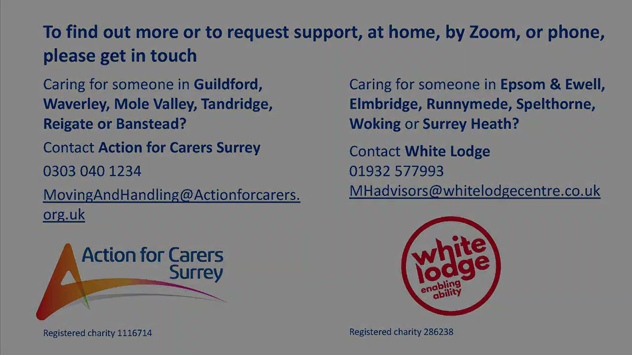 Moving & Handling video: Moving forward in a chair independently