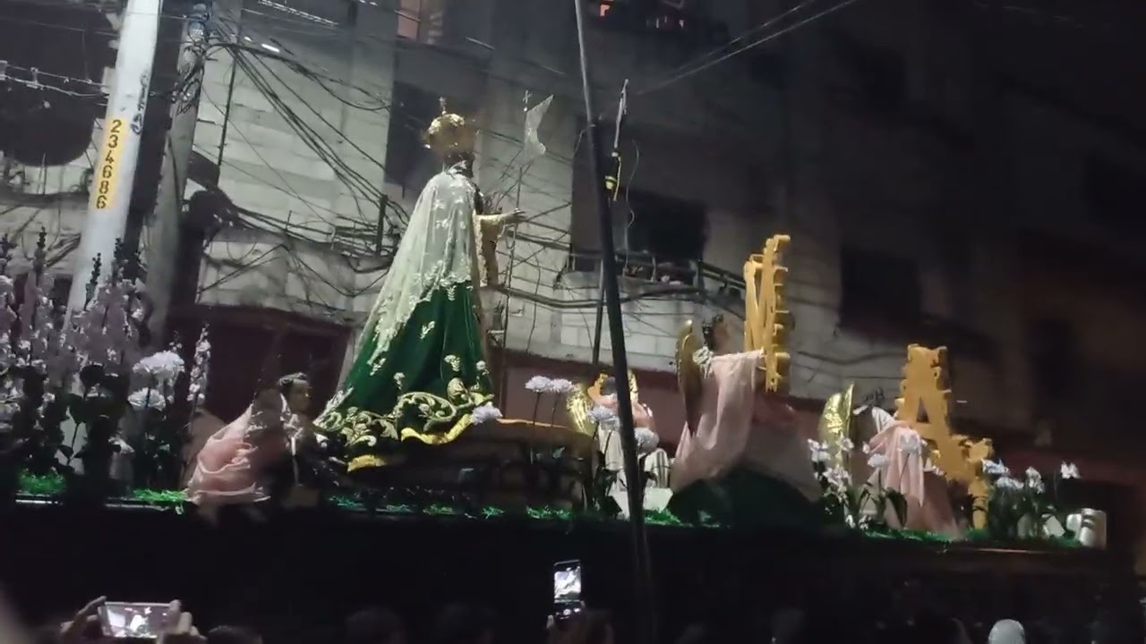 Son Virgen del Rosario (marimba) Procesión de clausura de mes de la C.I de la Virgen del Rosario 