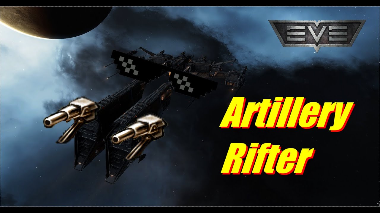 【EVE Online】Rifter PVP Artillery Punch!!👊💥