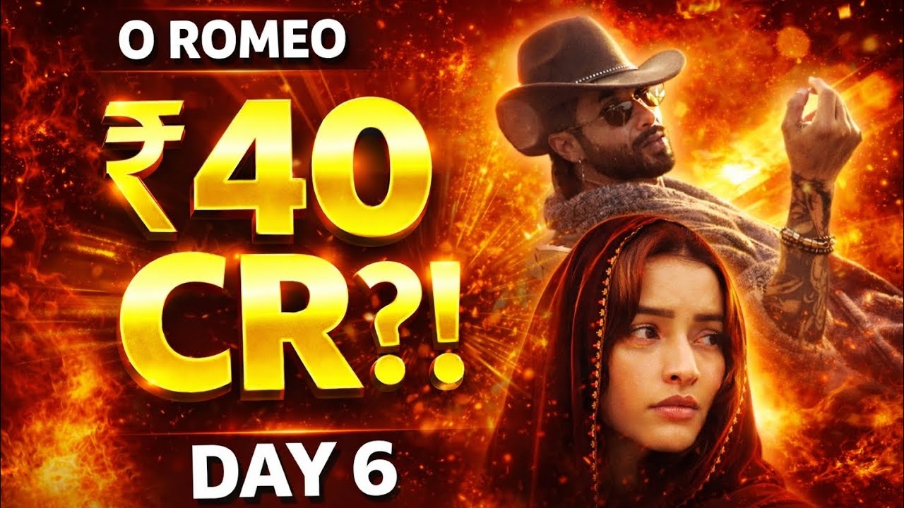 O Romeo Box Office | Day 6 | HIT साबित या बड़ा झटका? 🤯  #movie #shahidkapoor #bollywood #collection 