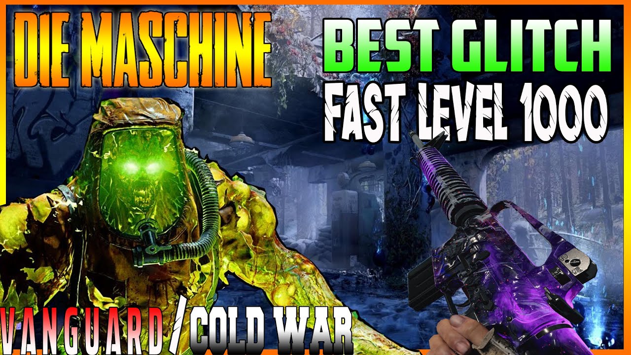 COLD WAR ZOMBIE: LE MEILLER GLITCH  SUR DIE MACHINE POUR XP RAPIDEMENT & FACILEMENT/EASY DARK MATTER