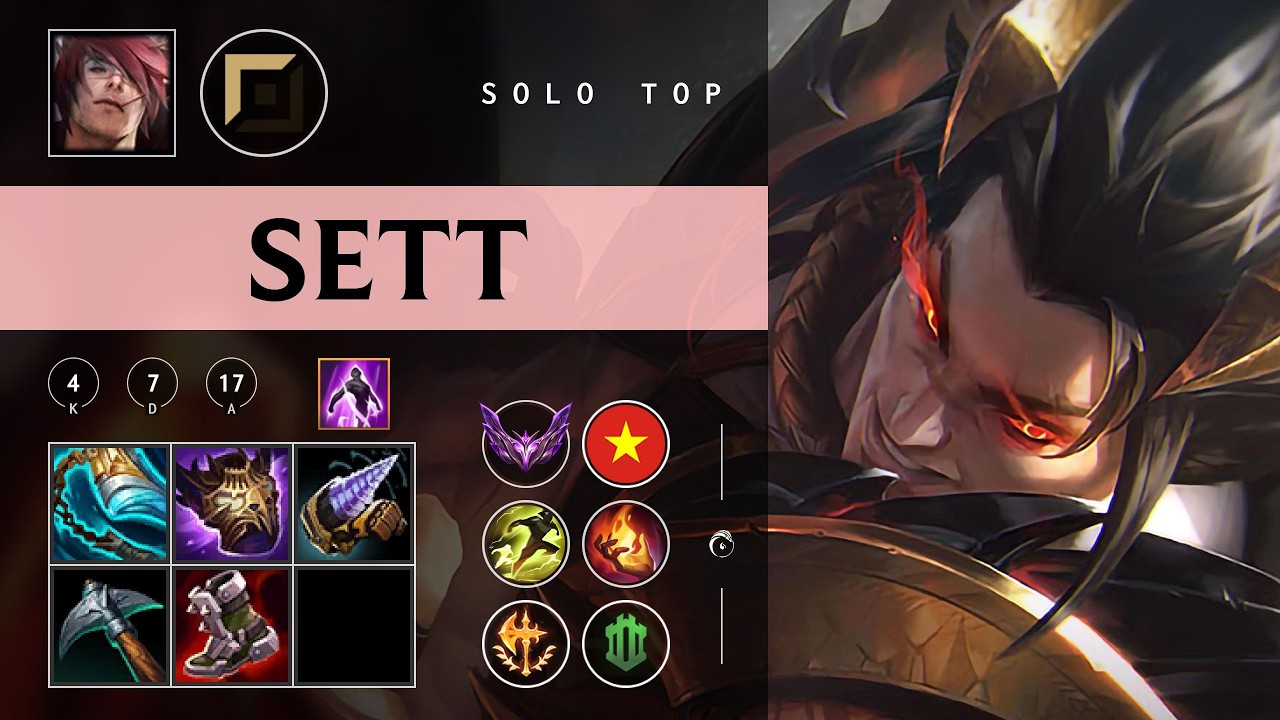 Sett Top vs Darius - VN Master Patch 26.07