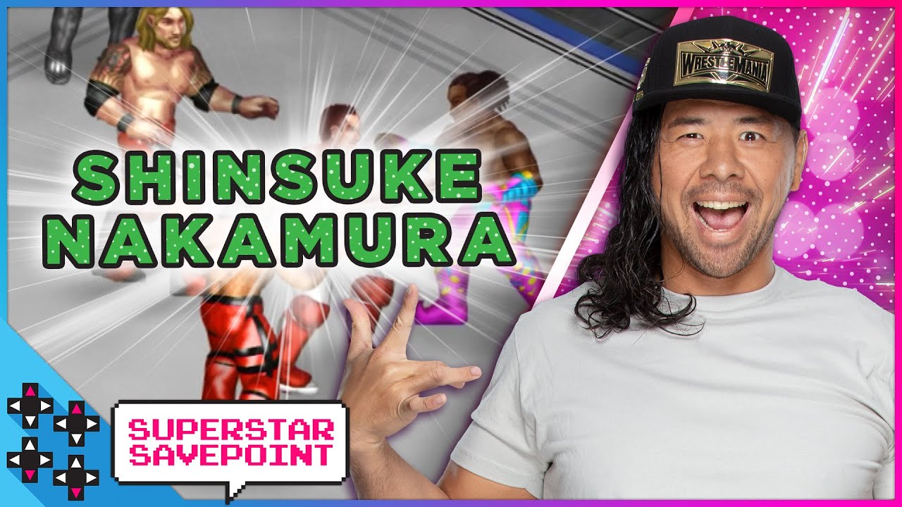 SHINSUKE NAKAMURA and AUSTIN CREED tag up together in FIRE PRO WRESTLING! - Superstar Savepoint