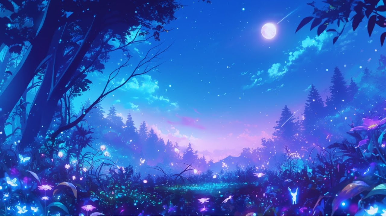 Enchanted Anime Forest 🌙 — Lofi music to lift your spirits 🌿 lofi hip hop | study / relax