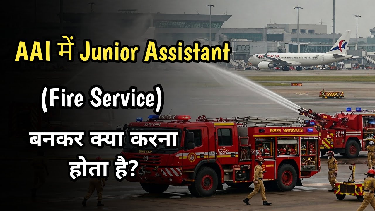 aai junior assistant fire service job profile | junior assistant fire service kya hota hai