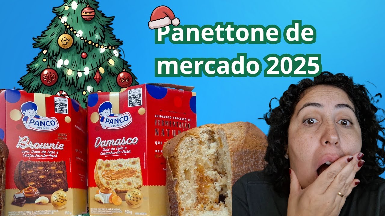 Panettone de Mercado 2025 | Review Panco Brownie e Damasco - – qual é o melhor?