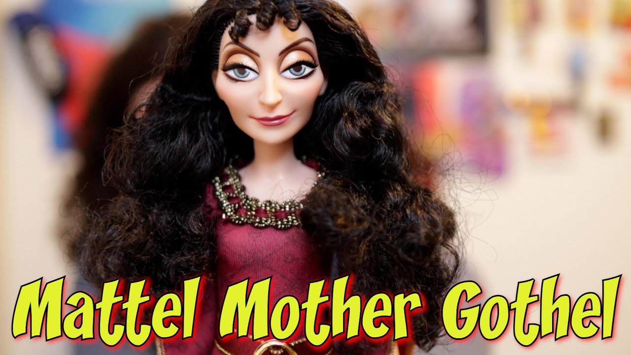 NEW Disney Mattel Mother Gothel, a review & comparison to the Disney Store and Hasbro Mother Gothels