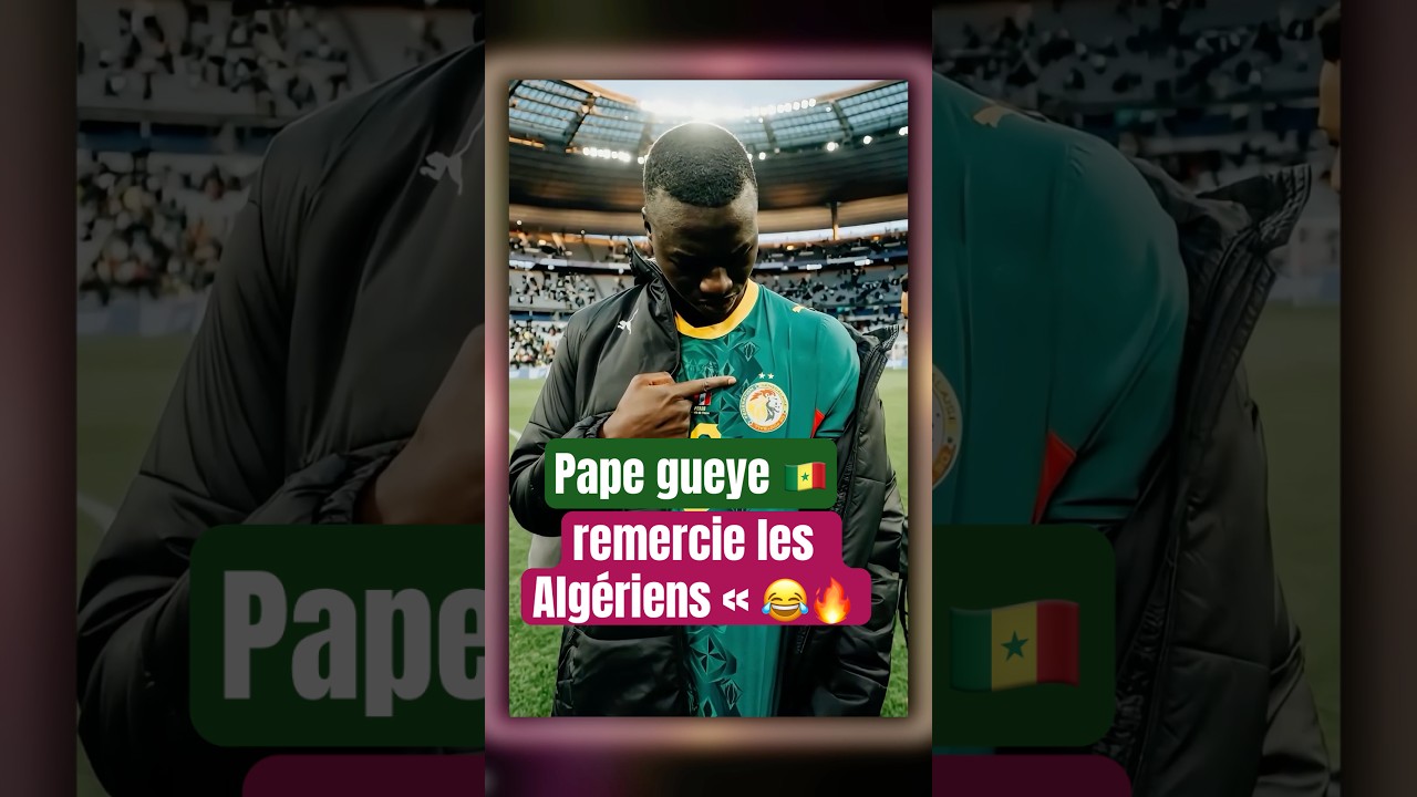 😂 Pape Gueye : &ldquo;1 million d&rsquo;abonn&eacute;s gr&acirc;ce &agrave; mon but en finale Maroc&ndash;S&eacute;n&eacute;gal&rdquo; 😱🔥