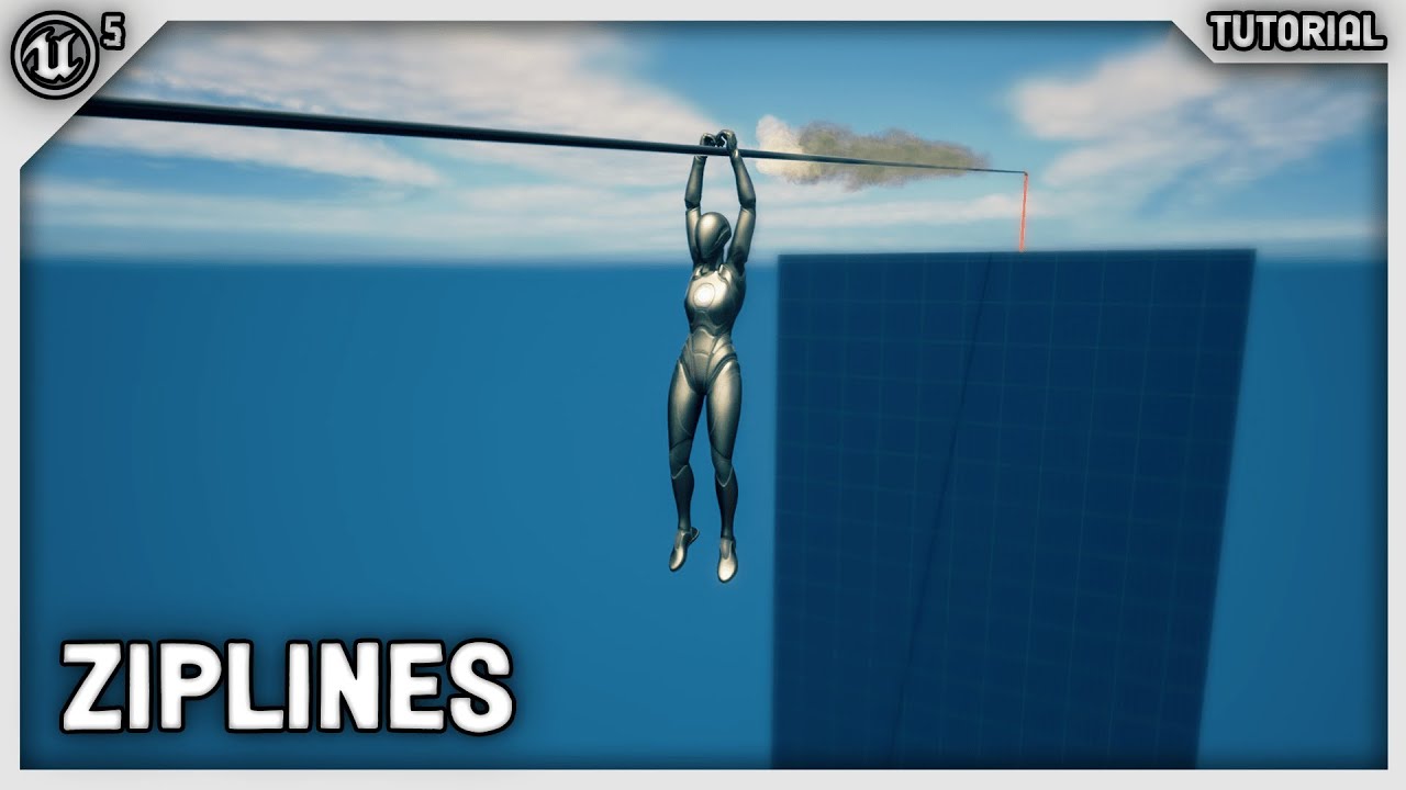 UE5: Zipline system (Tutorial)