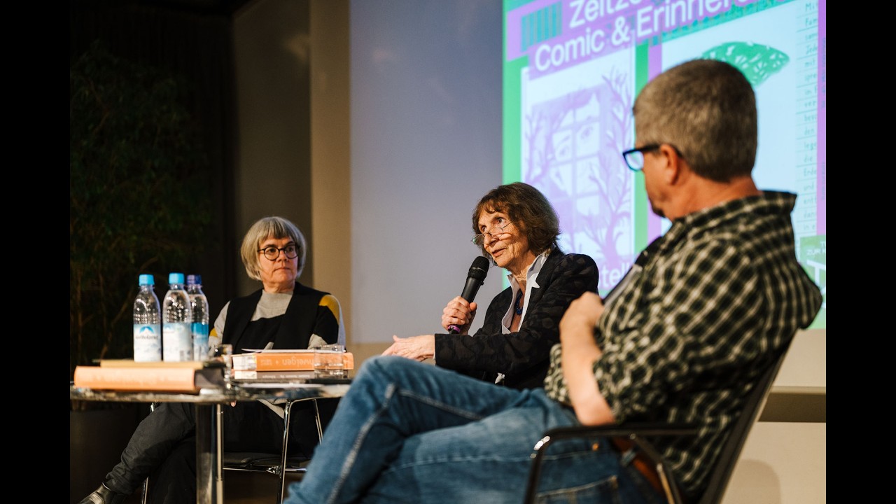 Artist Talk im Turm zur Katz Konstanz: Birgit Weyhe, Dr. Aleida Assmann & Jakob Hoffmann